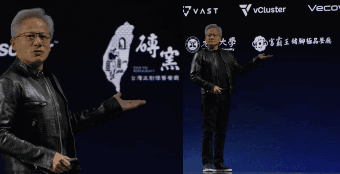 科技演示會場景 科技演示會場景,專家展示最新科技產品與創.