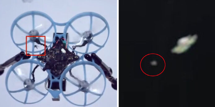 微型滅蚊無人機展示 法國微型滅蚊無人機追蹤蚊子.