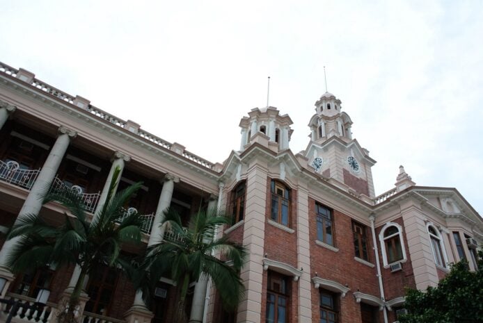 港大工程學院建築 港大工程學院歷史建築外觀.