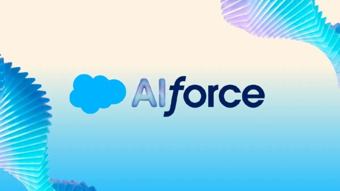 AIforce標誌圖像 AIforce標誌與雲朵圖案.