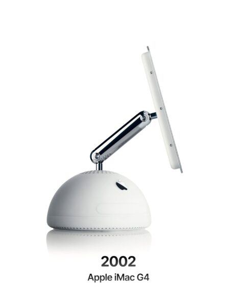 Apple iMac G4 2002經典設計 2002年Apple iMac G4經典電腦設計.